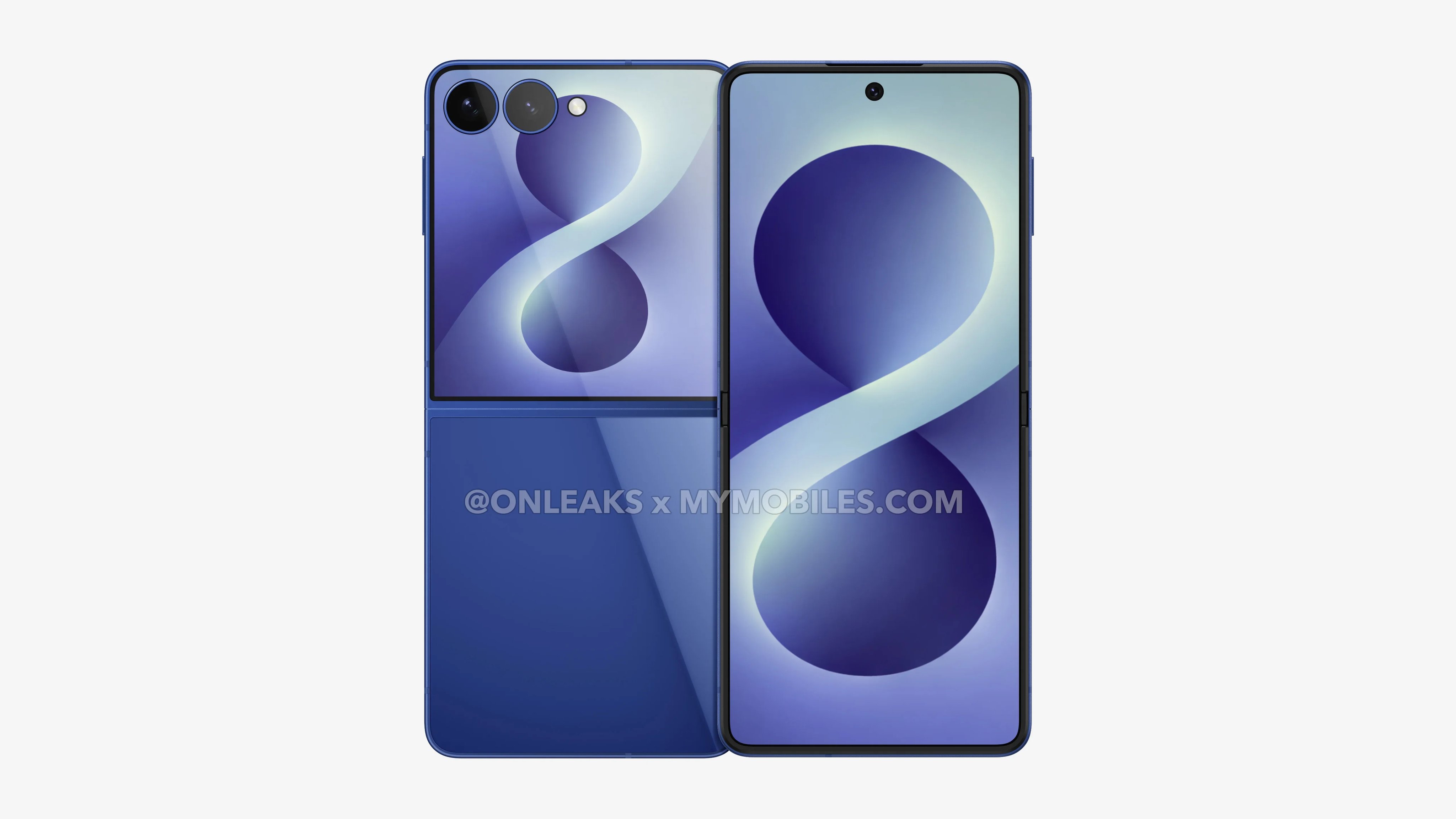 Render of the Z Flip 8