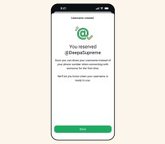 WhatsApp's username feature lets you communicate without sharing phone number