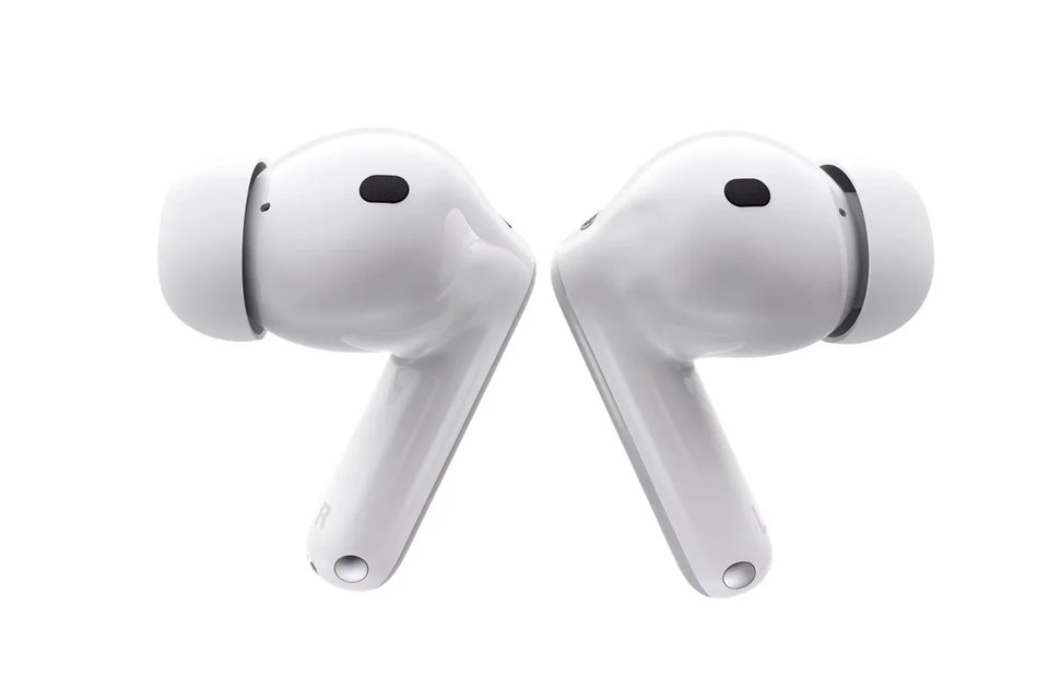 Moto Buds 2 Plus in Pantone Cool White