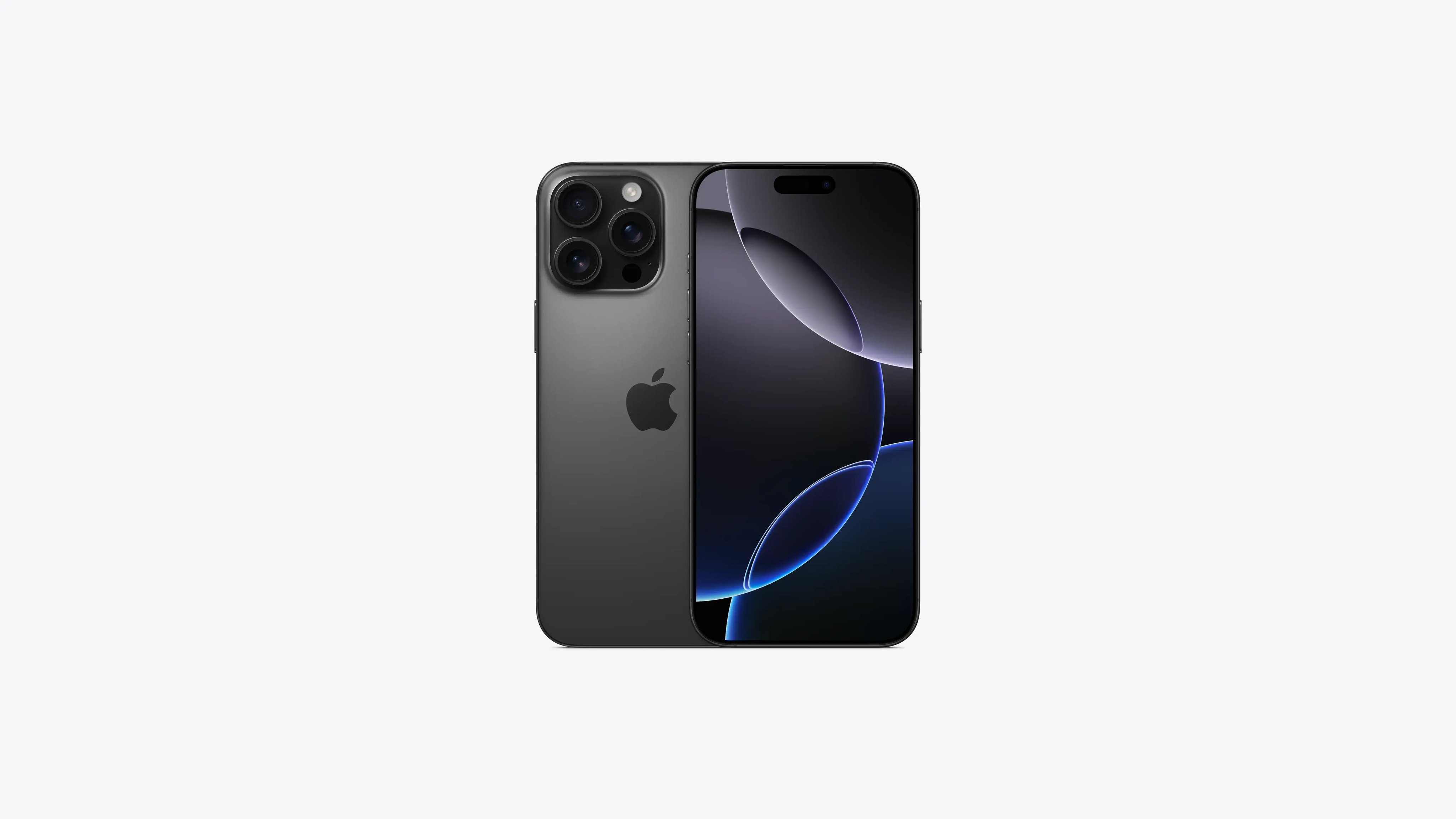 iPhone 16 Pro in Dark Titanium
