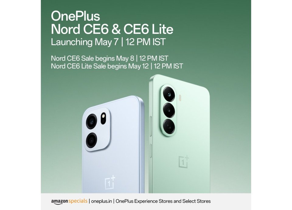 OnePlus Nord CE6 and CE6 Lite Launch Date