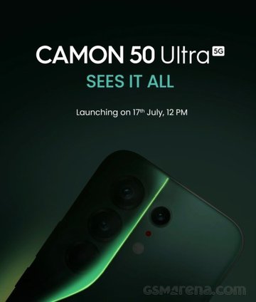 Tecno Camon 50 Ultra's India launch date announced