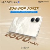 iQOO Z11 Lite will pack a 6,500 mAh battery