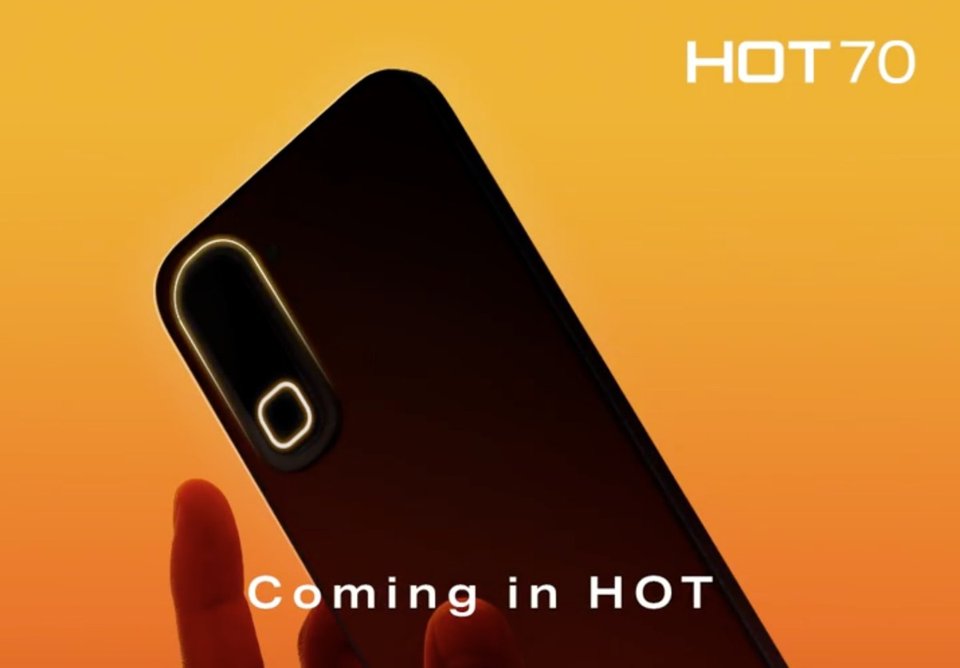 Infinix Hot 70 series to debut next week with a color-changing rear panel