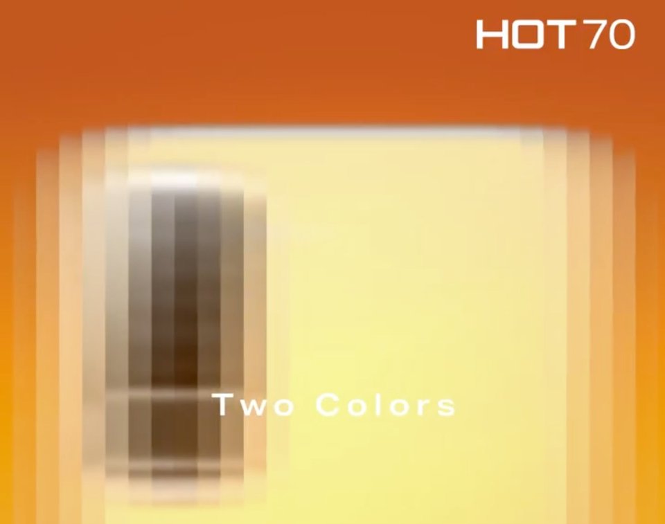 Infinix Hot 70 series to debut next week with a color-changing rear panel