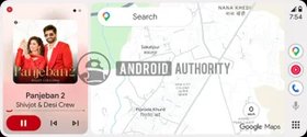 New Android Auto dashboard layout 2