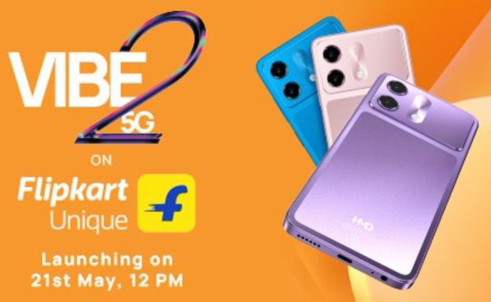 HMD Vibe 2 5G Mockup