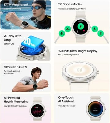 Realme Watch S5 features
