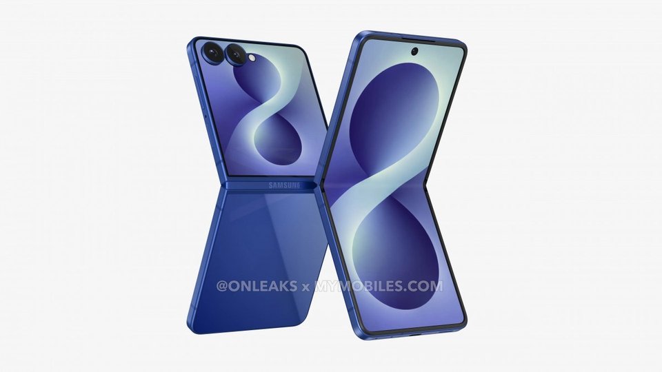Galaxy Z Flip8 render