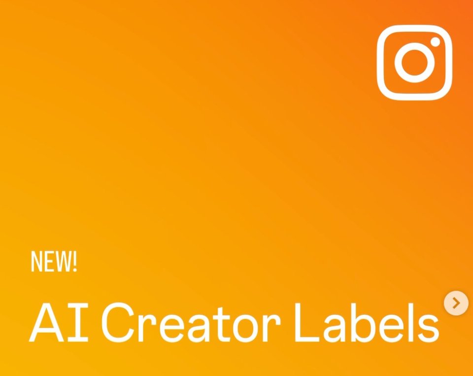 Instagram adds pointless opt-in 'AI Creator' labels