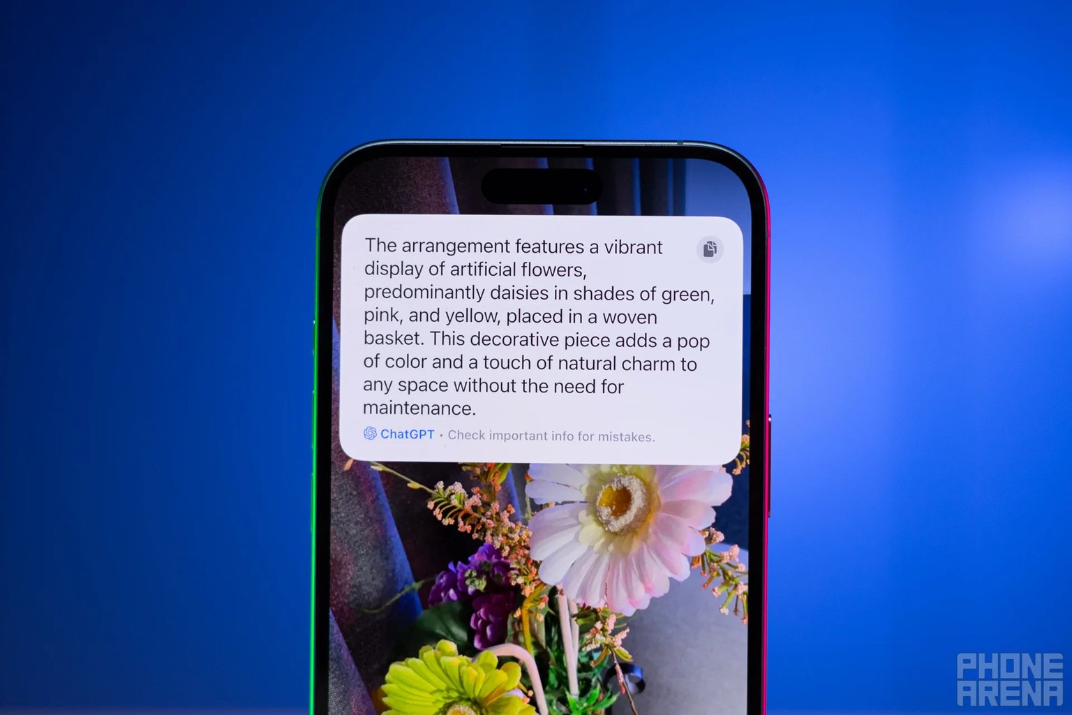 ChatGPT integrated in iOS