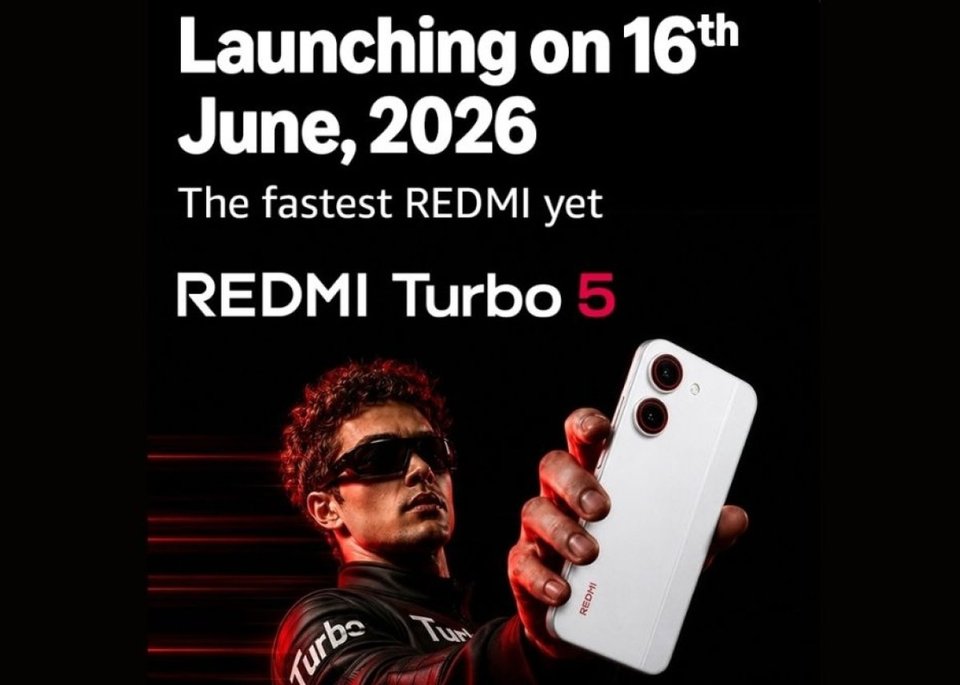 Redmi Turbo 5's India launch date revealed
