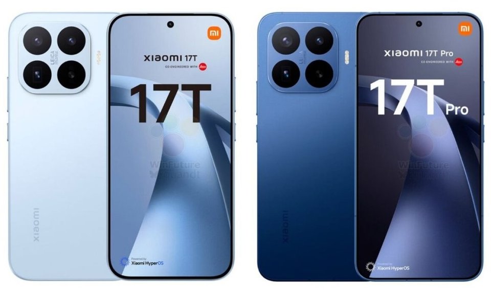 Xiaomi 17T and 17T Pro specs, official images, and price leaked