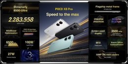 Poco X8 Pro and X8 Pro Max at a glance
