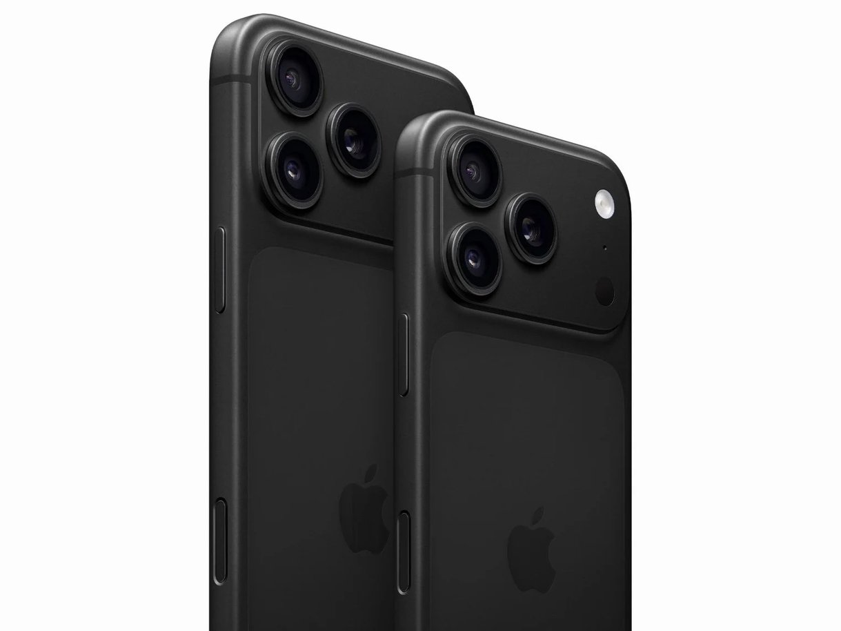 Concept of a black iPhone 18 Pro