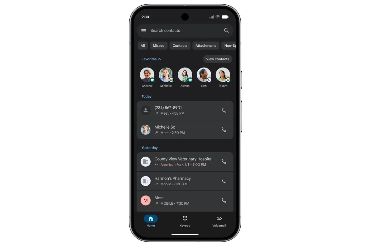 Integrated call log