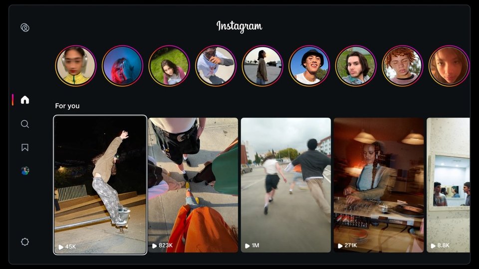 Instagram for TV is now available for Samsung TVs
