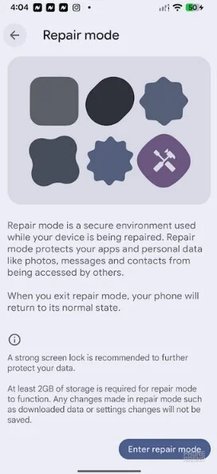Fixing 5G Connectivity Issue with Repair Mode