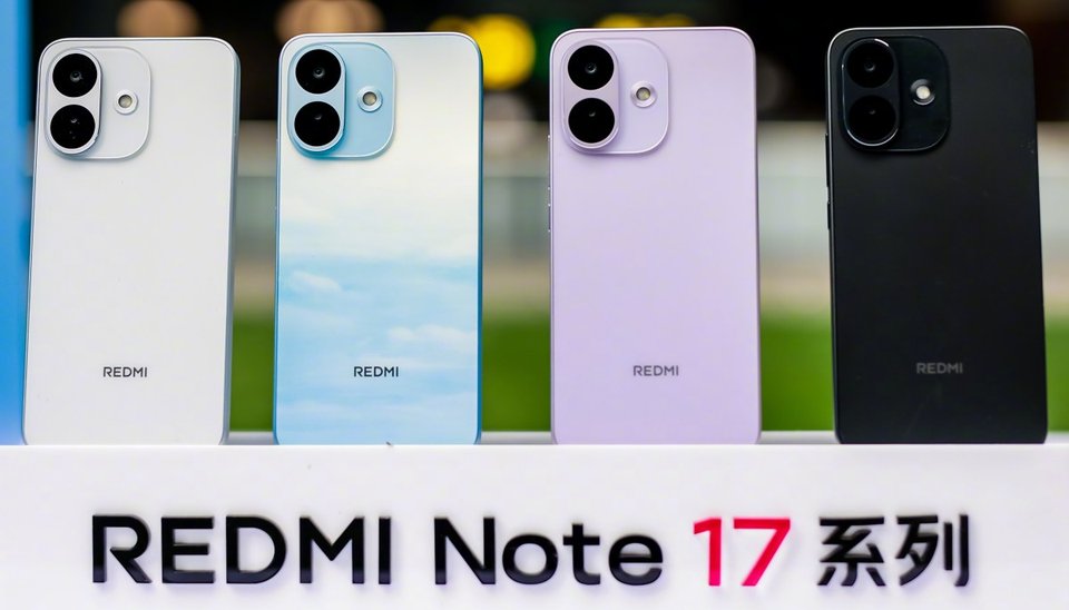 Redmi teases new color options for the Note 17 and Note 17 Pro