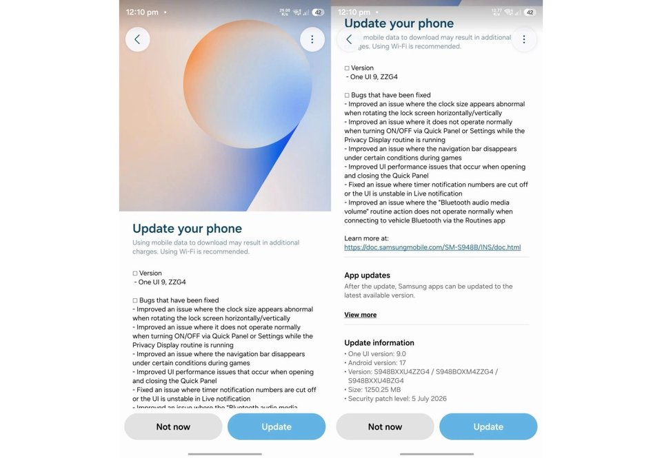 Samsung releases fourth One UI 9 beta for the Galaxy S26 series