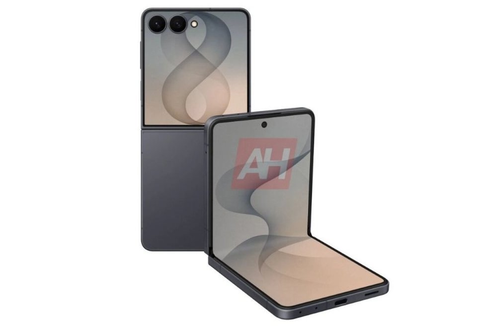 Leaked Galaxy Z Flip8 render