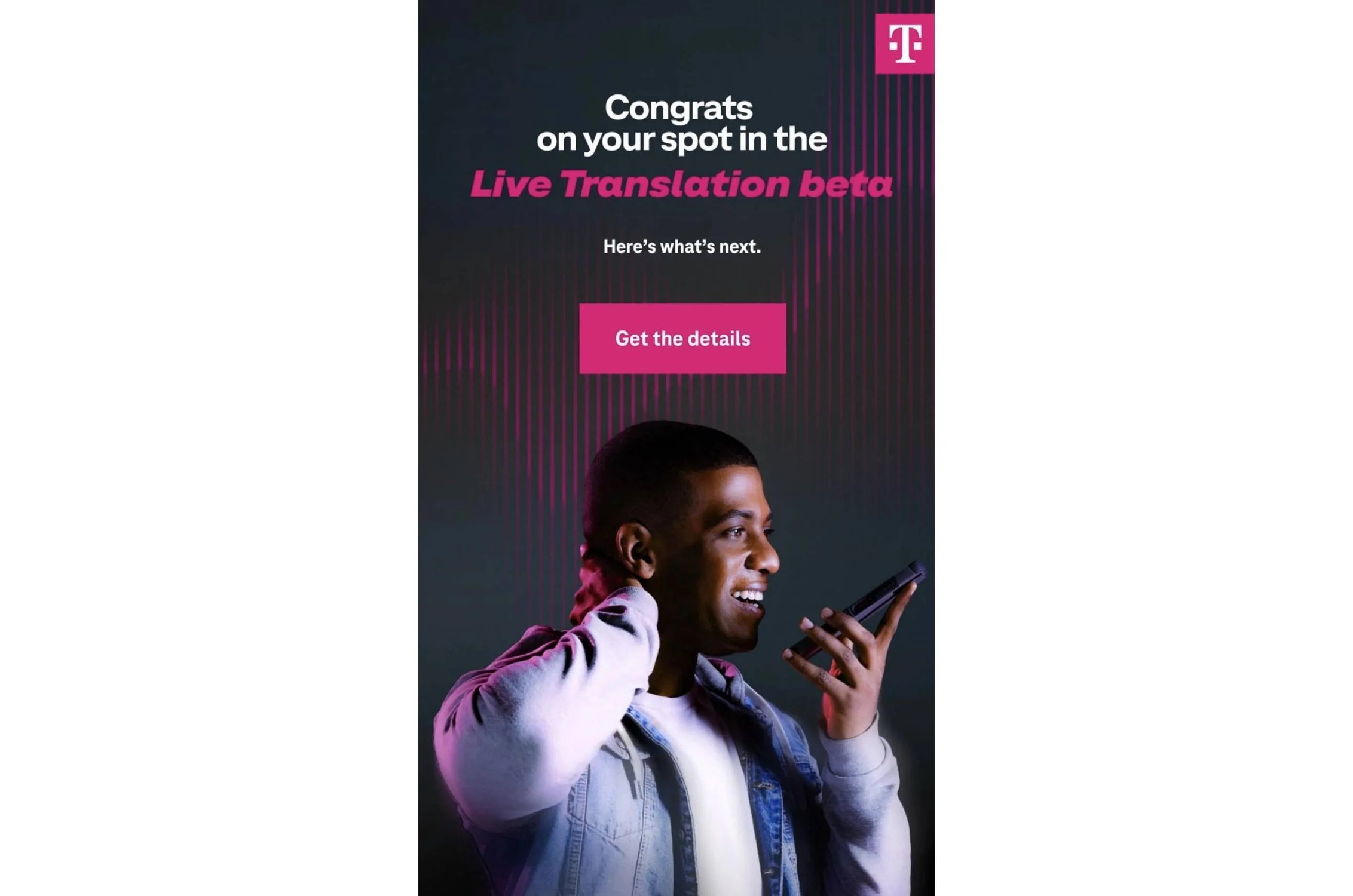 T-Mobile Live Translation Feature