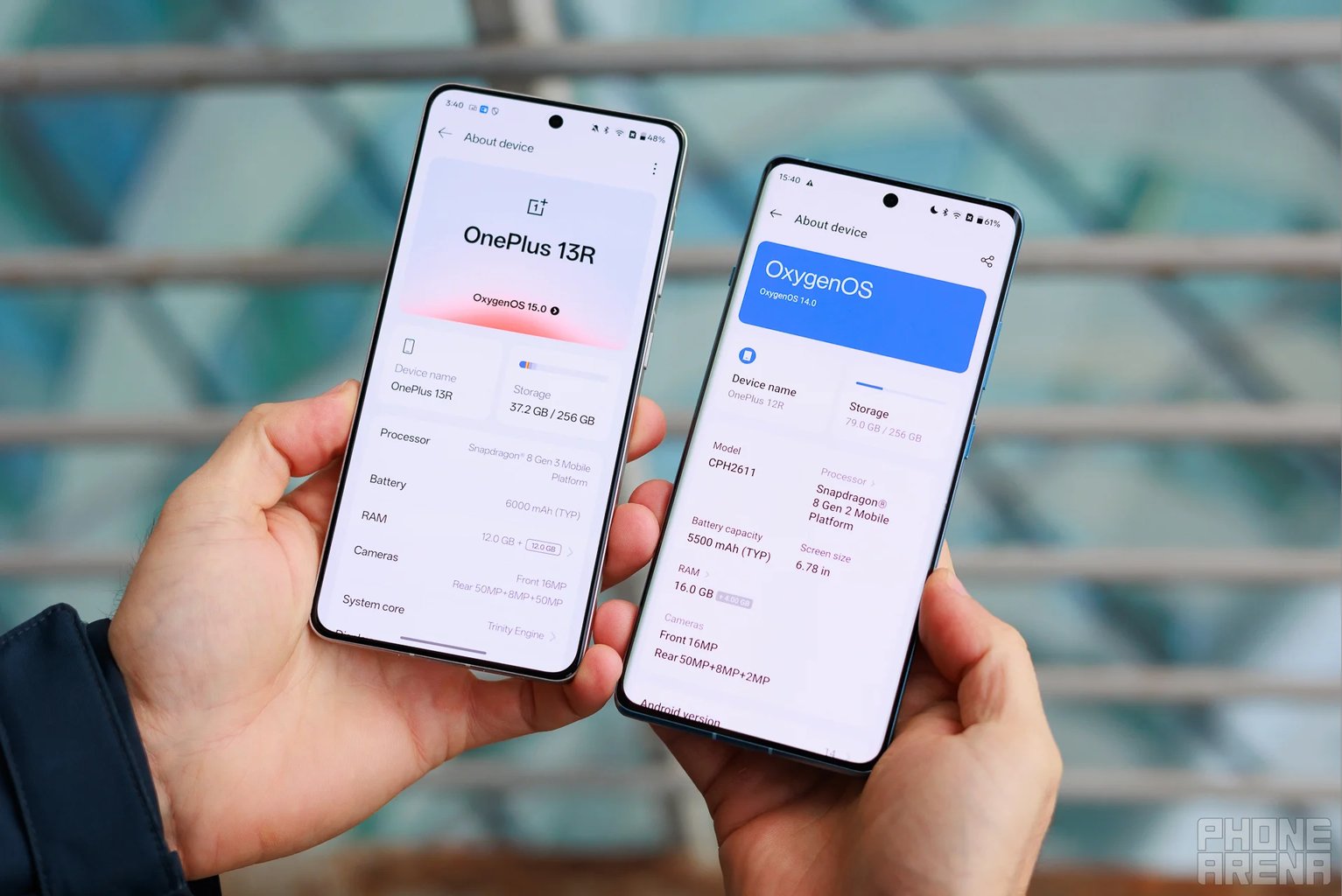 OxygenOS comparison
