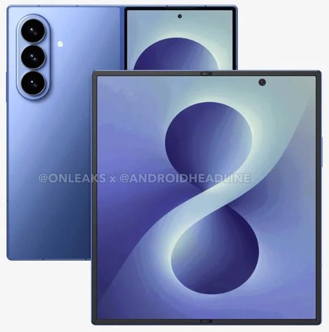 Galaxy Z Fold 8 Render