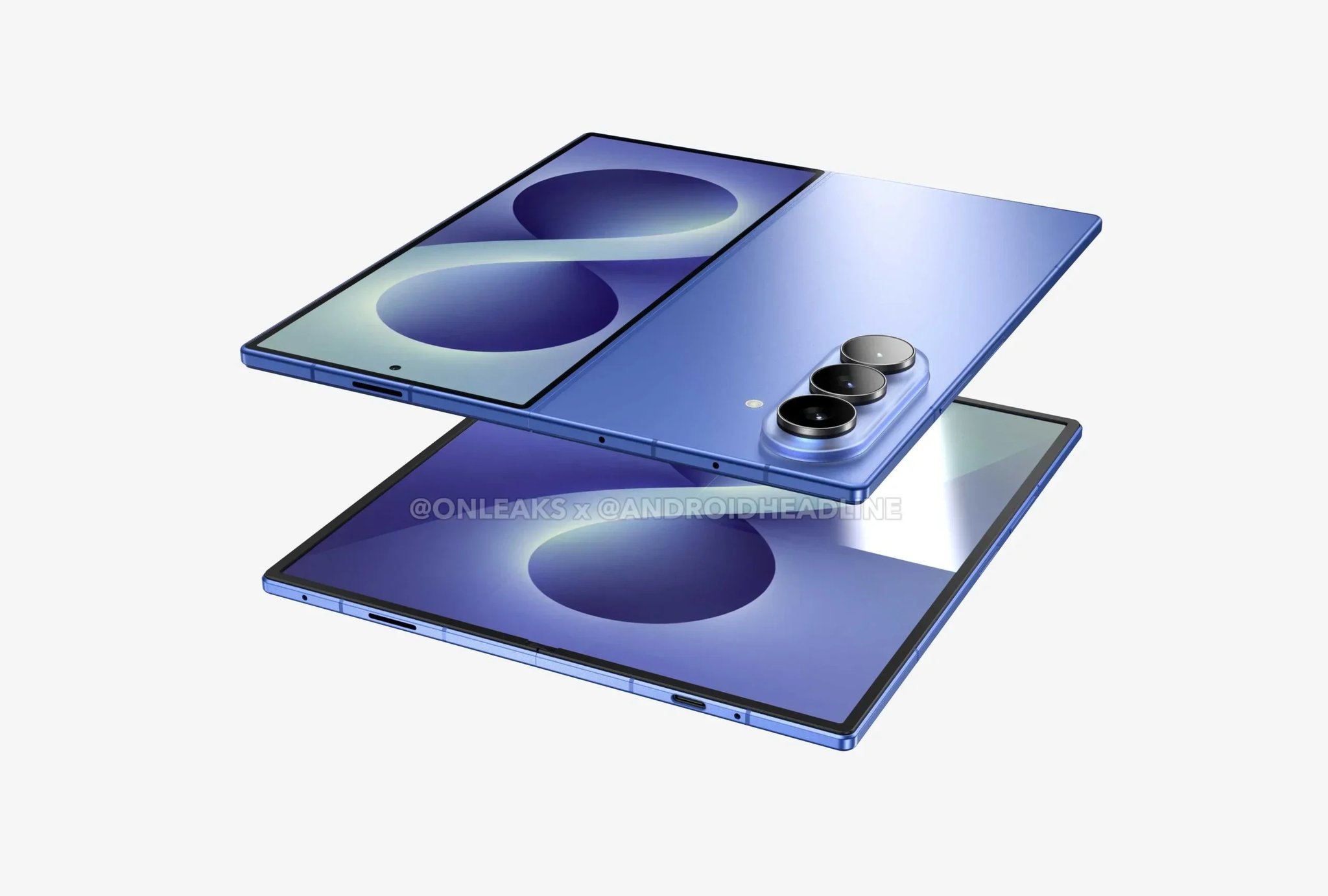 Galaxy Z Fold 8 Ultra Render