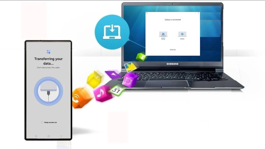 Samsung Smart Switch backup feature