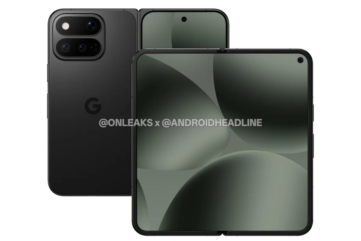 Pixel 11 Pro Fold leaked design