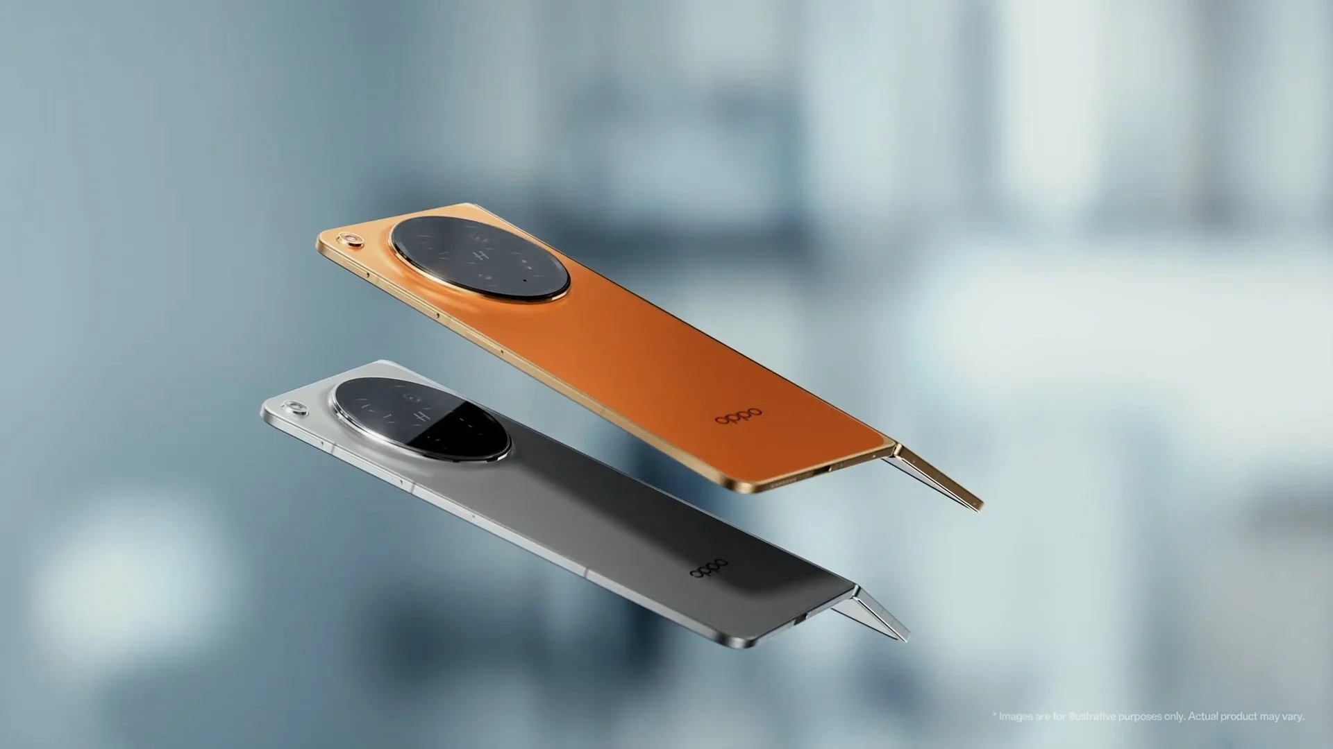 A sleek flagship! Image by Oppo