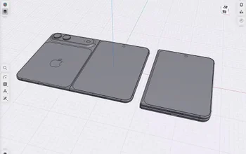 Foldable iPhone Render 1