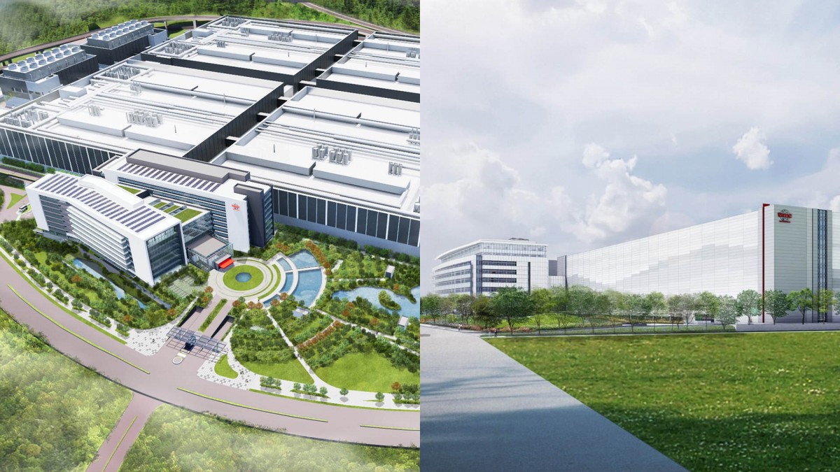 TSMC's 2nm production facilities in Hsinchu and Kaohsiung, Taiwan