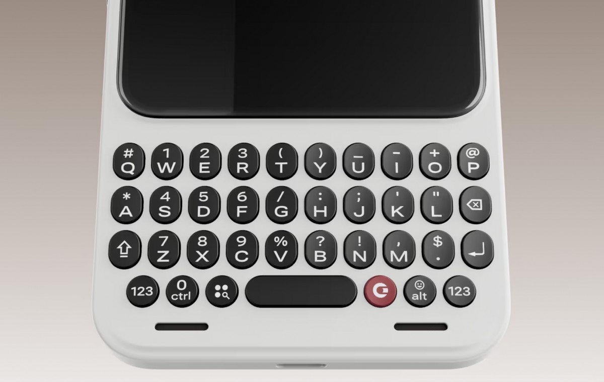 Clicks Communicator is a BlackBerry-inspired phone with a physical keyboard