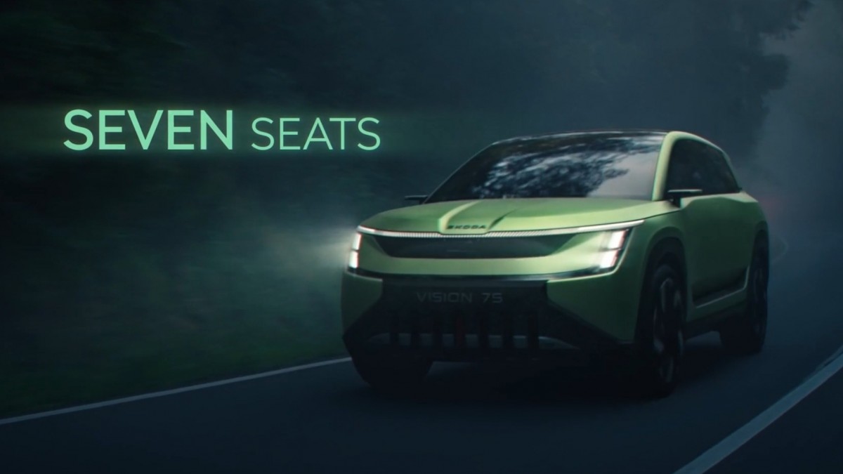 Skoda Vision 7S - source: Skoda