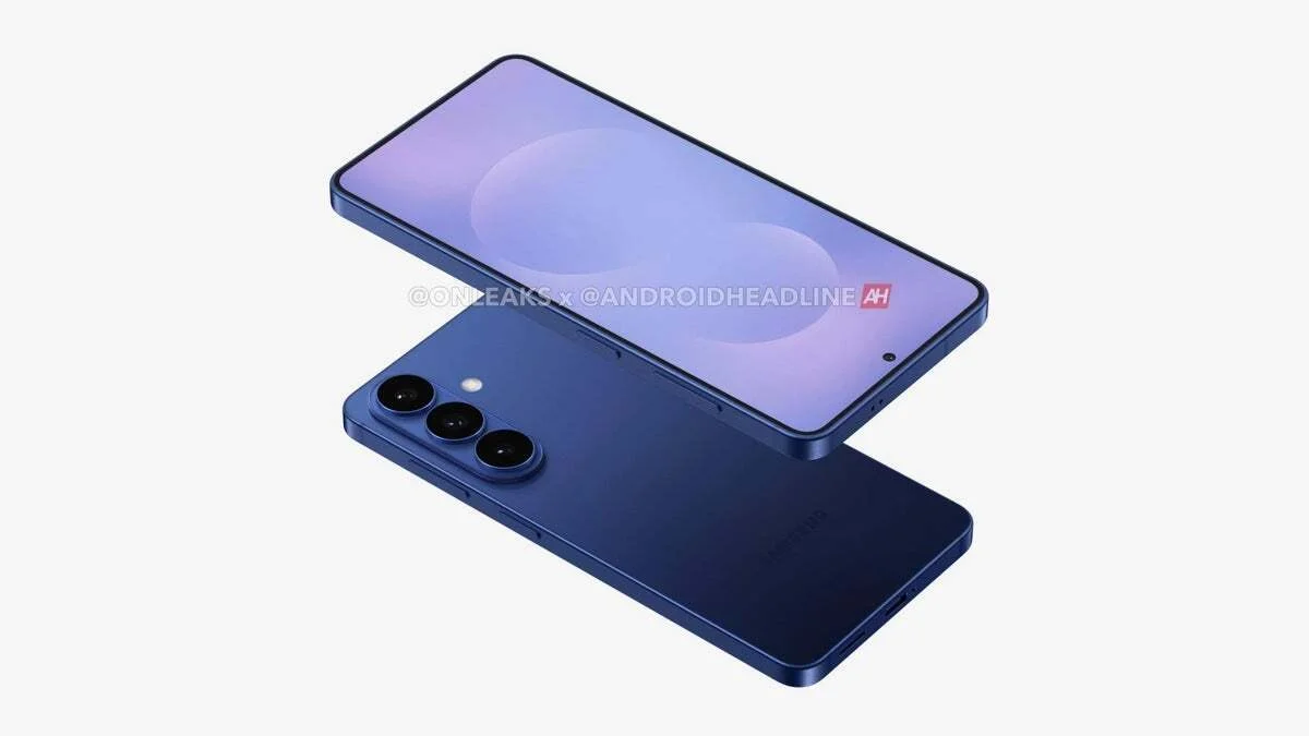 Leaked Galaxy S26 render
