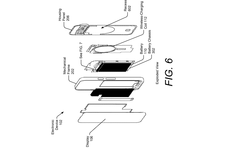 Battery Design Patent Illustration
