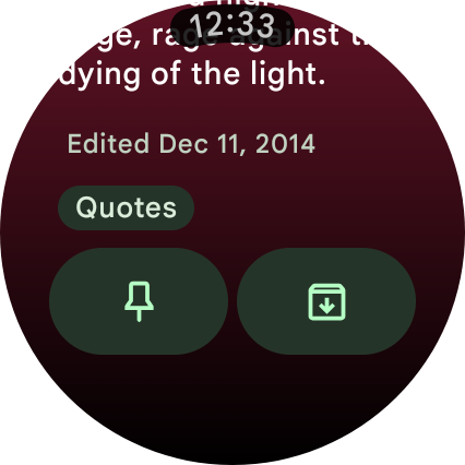 New Google Keep Interface