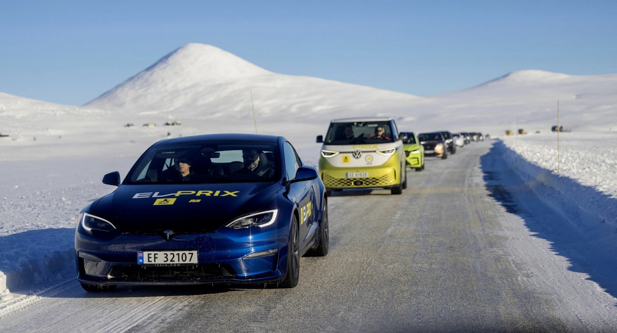 Tesla Model S aces an extensive Norwegian winter test