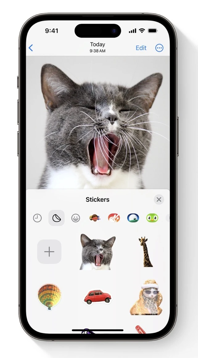 Make stickers out of your photos