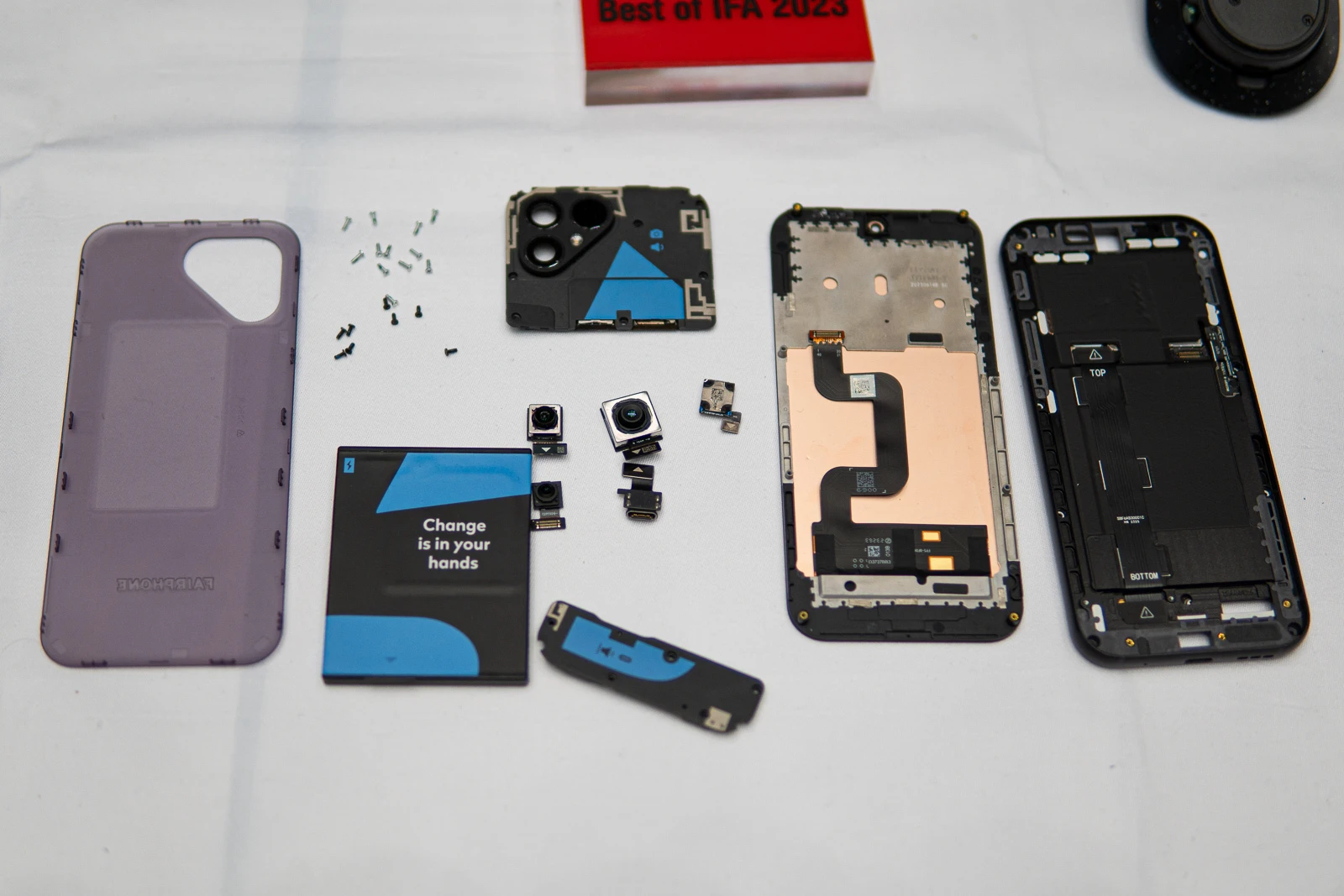 (Image credit - PhoneArena) - Fairphone 5 hands-on preview: all you need is a screwdriver