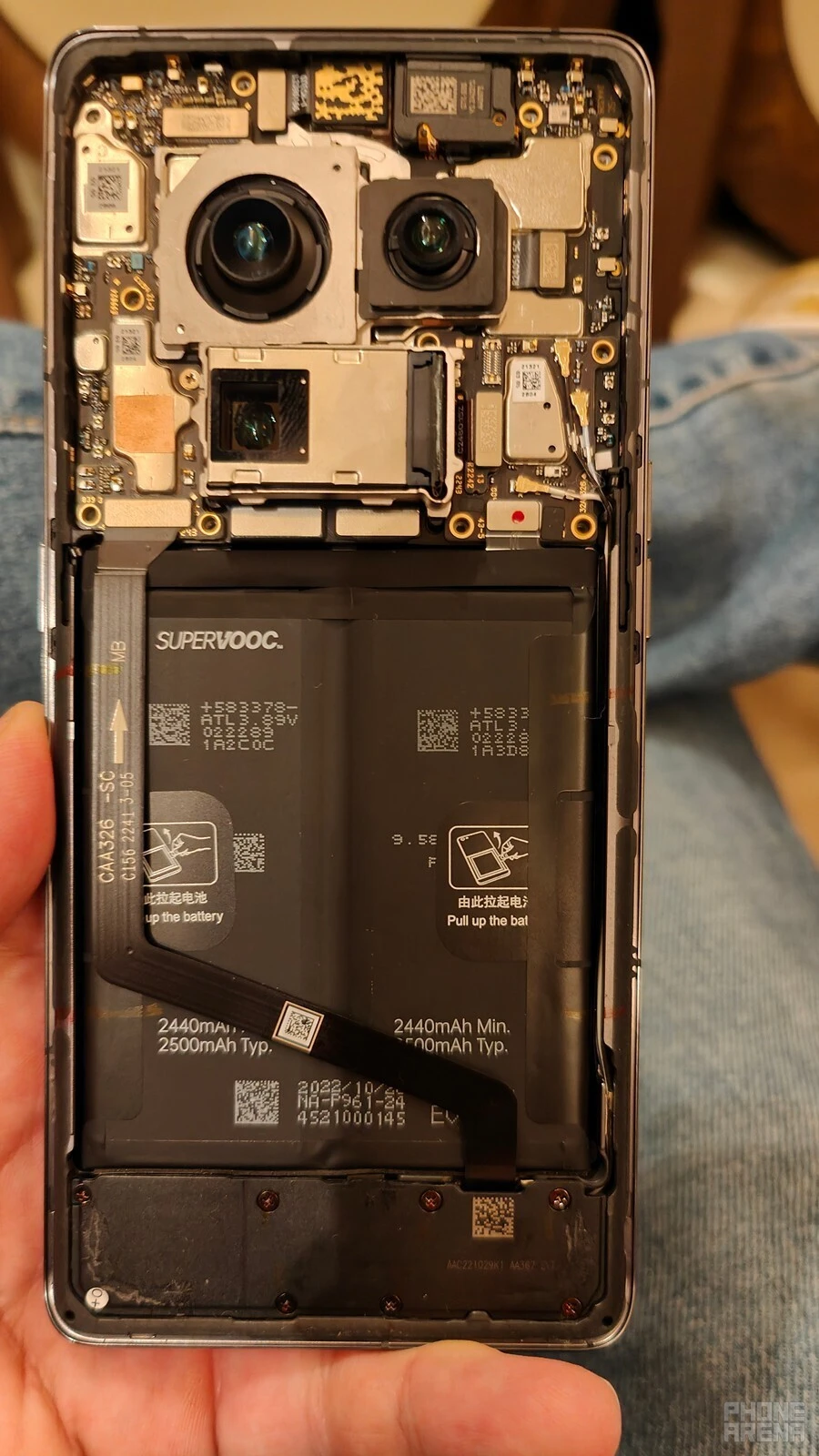 The 100W SuperVOOC battery and charging system - Oppo Find X6 Pro review: baby can zoom!