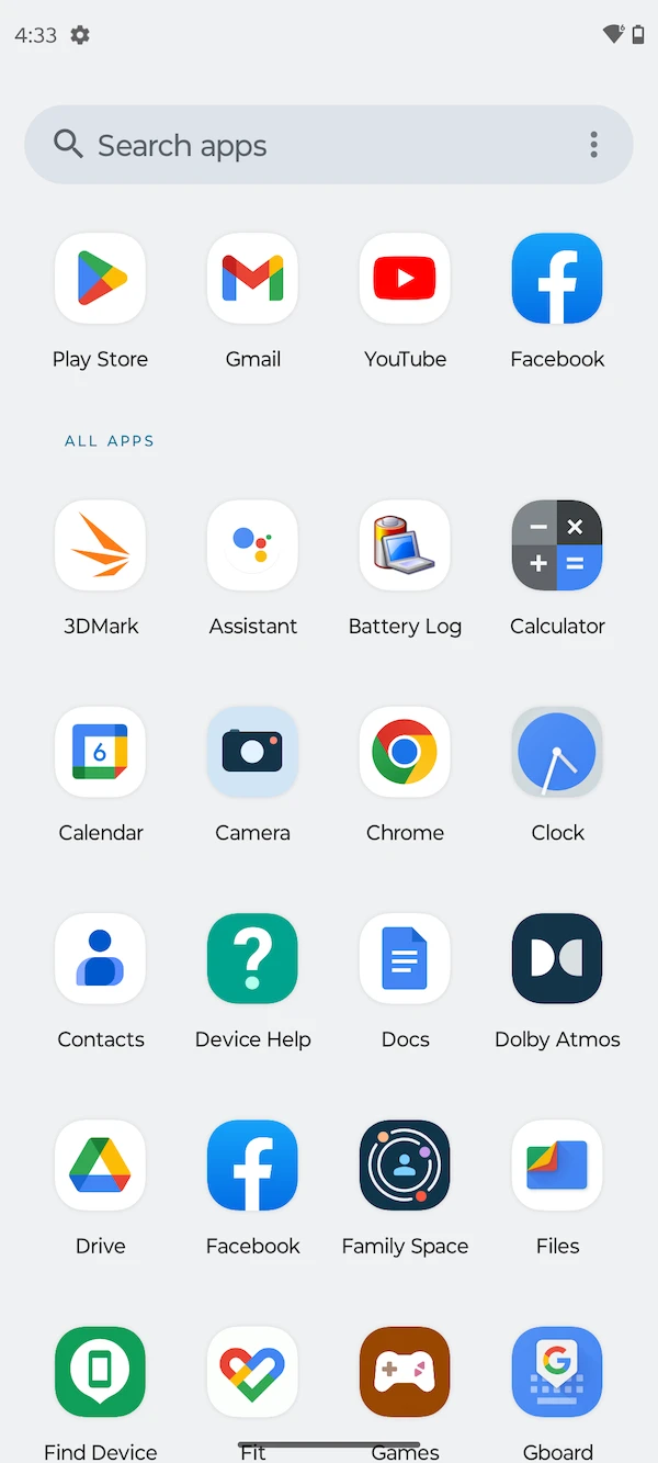 App Drawer