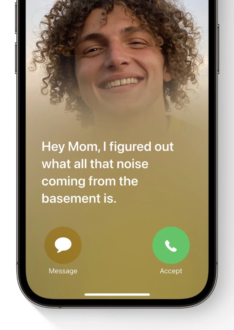Live transcript of voice mail