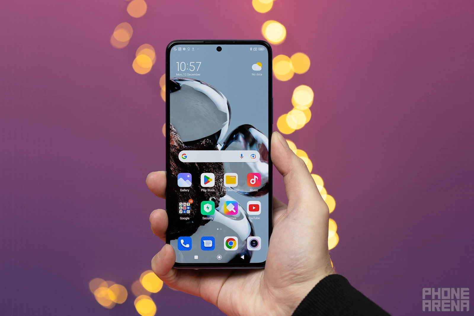 Xiaomi 12T front (Image credit - PhoneArena) - Xiaomi 12T review: More value than you'd think!