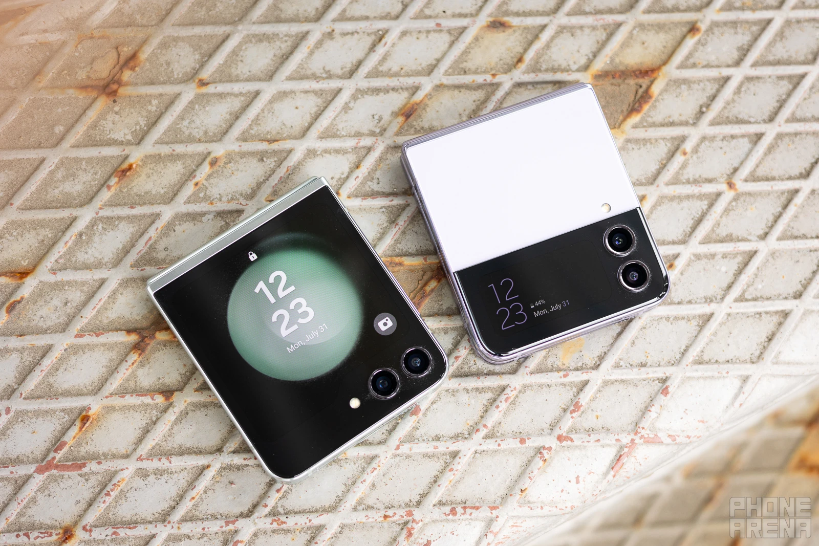 (Image Credit - PhoneArena) The Flip 5 feels like the most mature Samsung flip phone - Samsung Galaxy Z Flip 5 vs Flip 4: what's new?