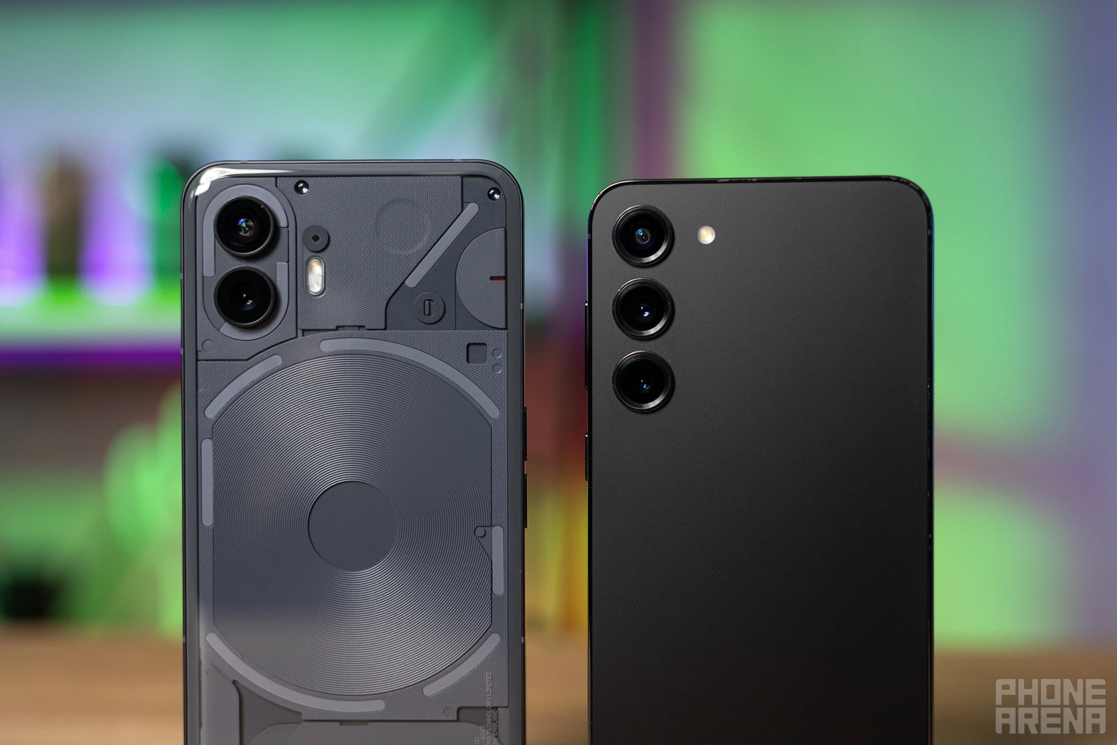 (Image credit - PhoneArena) - Nothing Phone (2) vs Samsung Galaxy S23 Plus: Which one should you get?