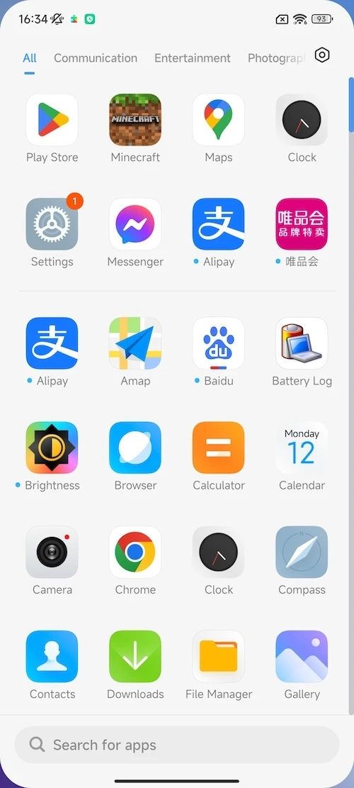 App Drawer