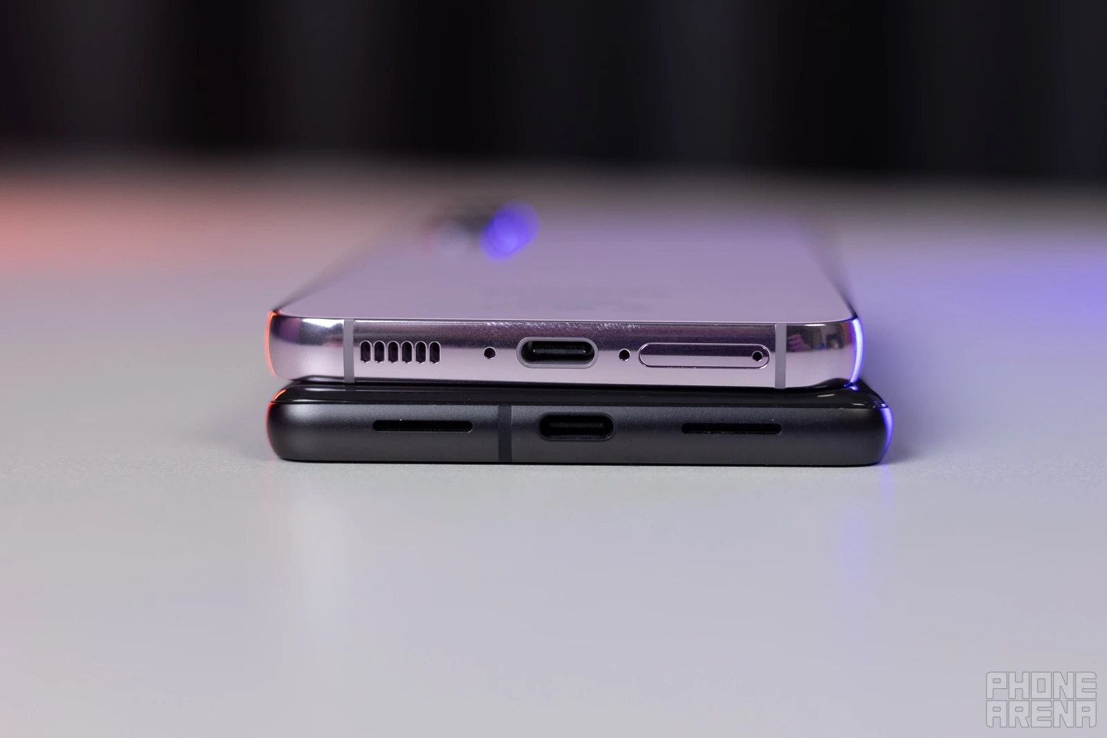 (Image Credit - PhoneArena) Galaxy S23 has slightly better loudspeakers - Samsung Galaxy S23 vs Google Pixel 7